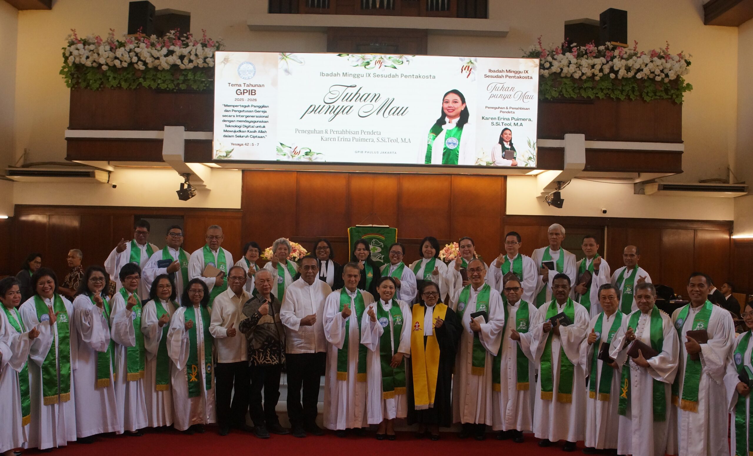 Penahbisan Pendeta Karen Puimera: Anak Pendeta yang Menggoreskan Cerita Pelayanan di Dewan Gereja Dunia