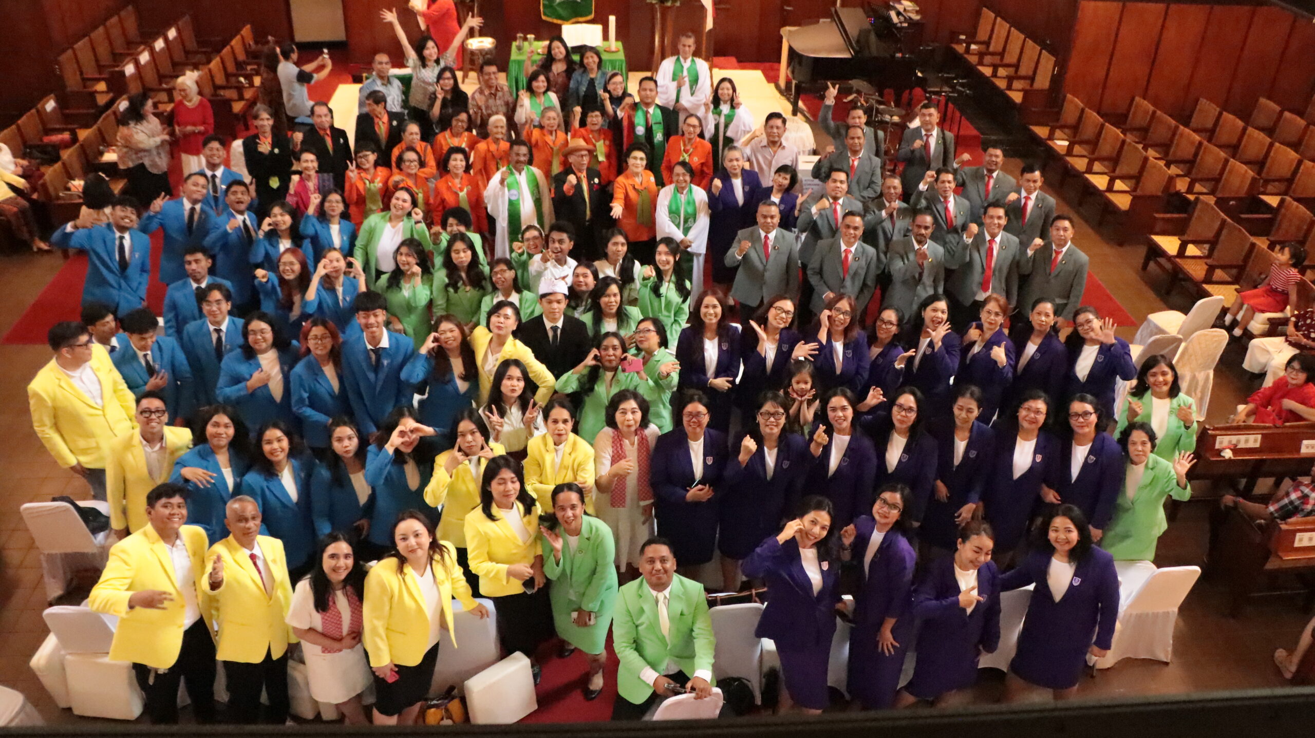 Selamat Melayani untuk Pengurus Pelkat dan Komisi GPIB Paulus Jakarta: Beri Diri Terbaik untuk Tuhan.